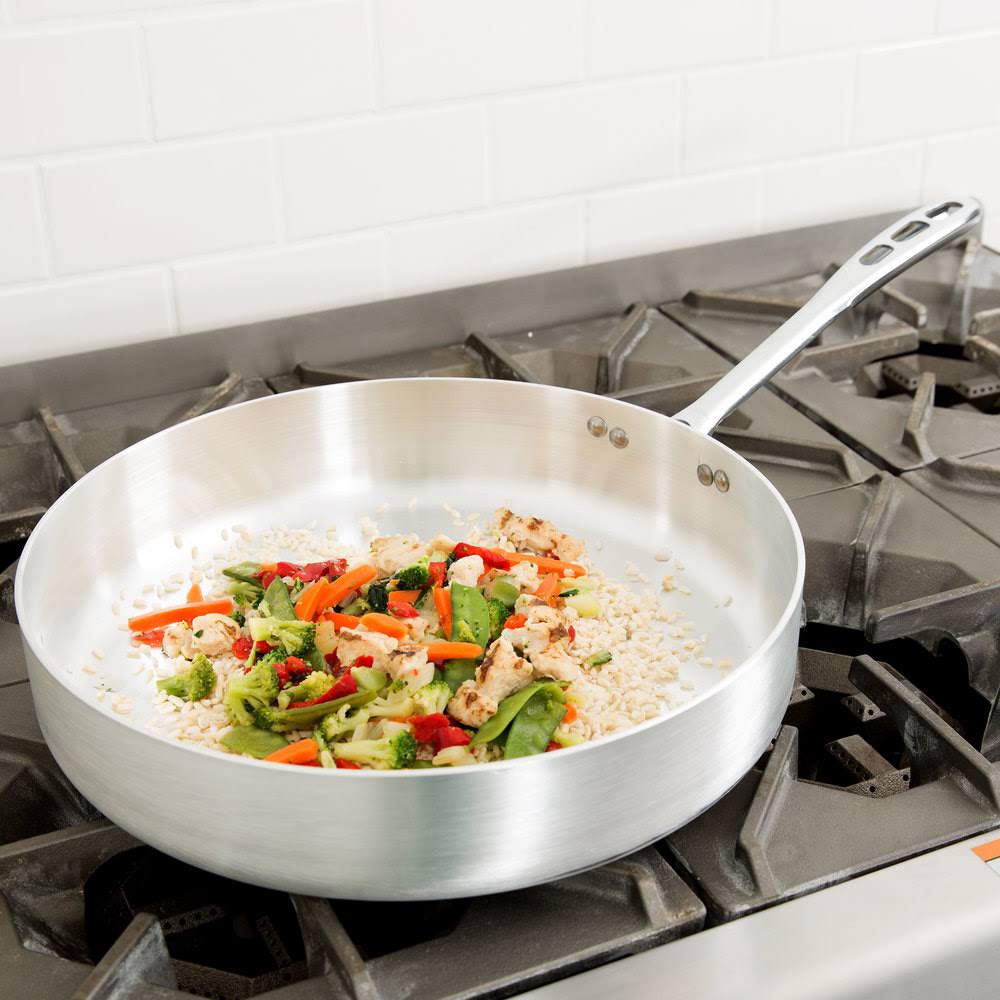 7 1/2 Quart Aluminum Saute Pan V7496