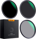 67mm Neutral Density ND8 ND64 CPL Circular Polarizer Filter Set with Multi-Layer Coatings U22095