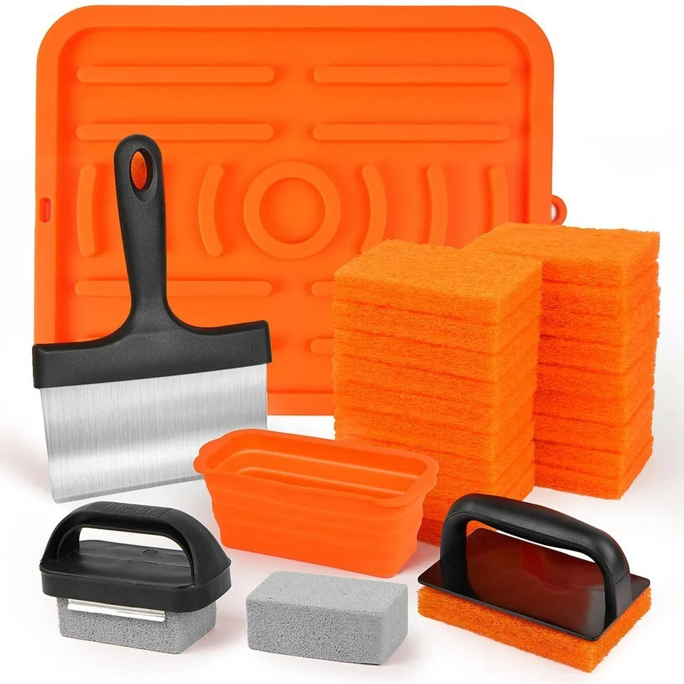 Griddle Cleaning Kit with Scraper J7790
