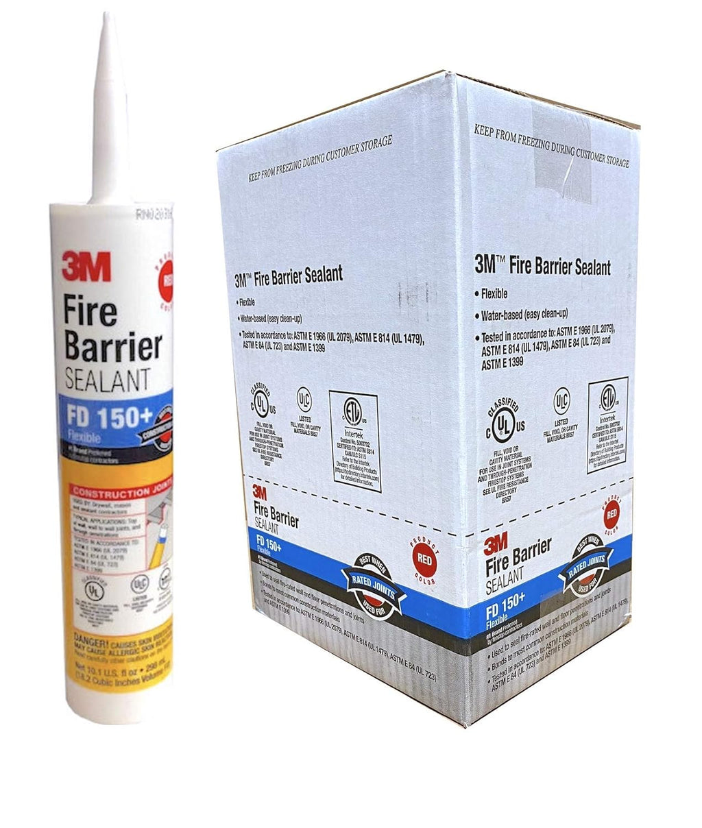 Red Fire Barrier Sealant Cartridge, 10.1 fl oz, 12/case I8445