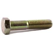 1/2-13 x 1 3/8 Grade 8 Hex Cap Screw Yellow Zinc Plated (50) A651