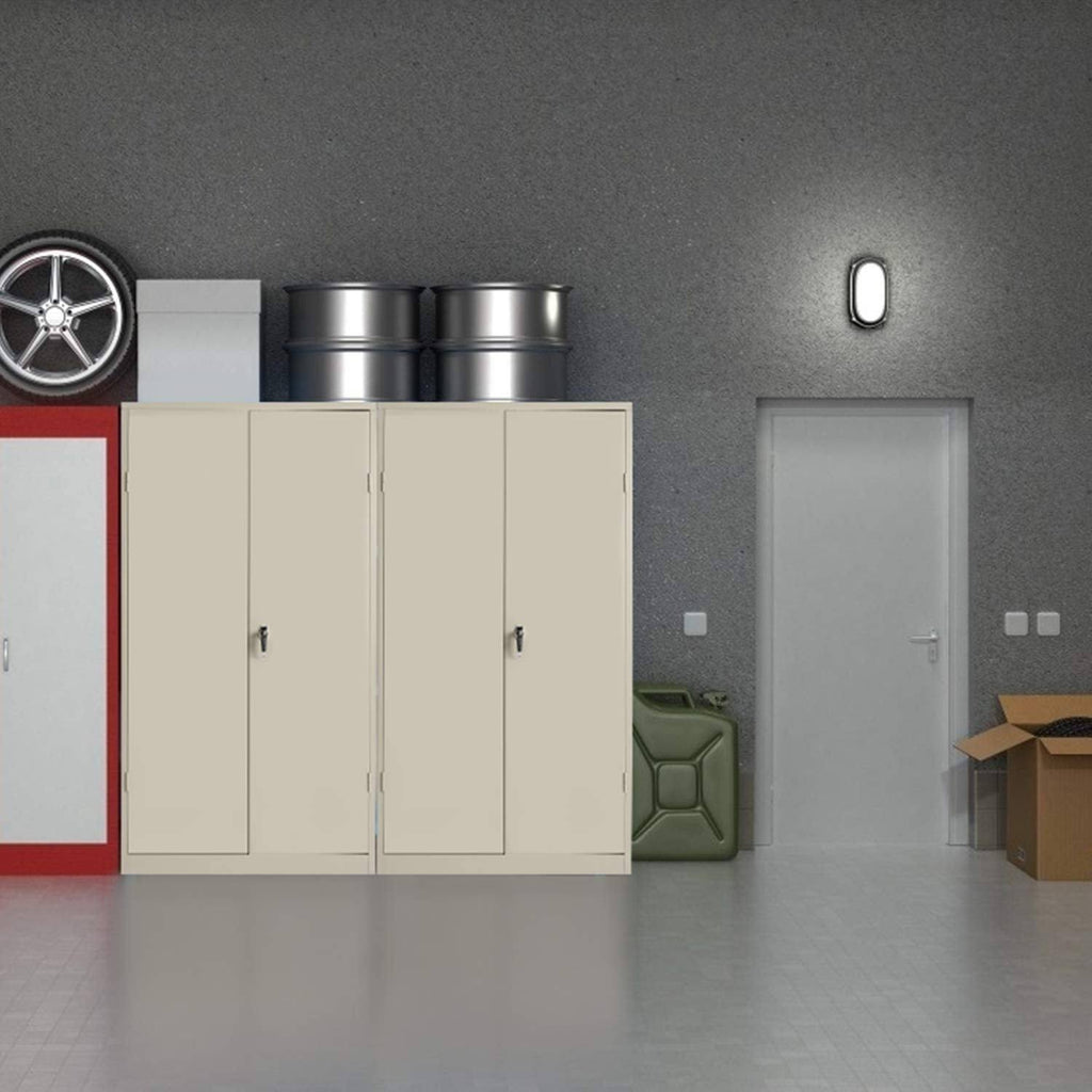 Black 5-Tier Steel Storage Cabinet X50845