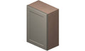 1 Door 2 Shelves Wall Cabinet High-Density Fiberboard J503