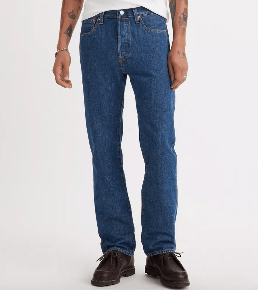 Levis 501 Original Fit Mens Jeans