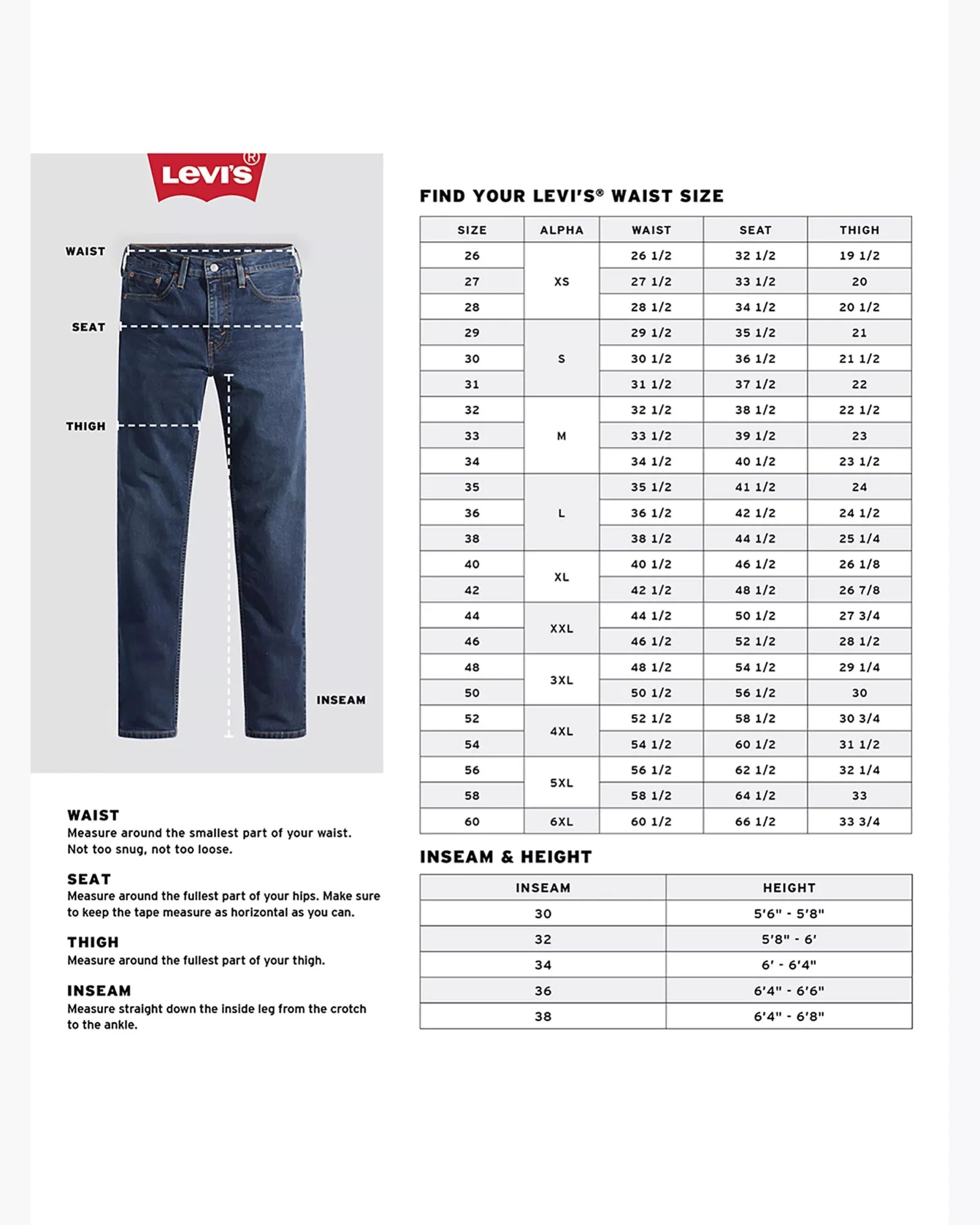 Levis 501® Original Shrink-to-Fit Men's Jeans Beige