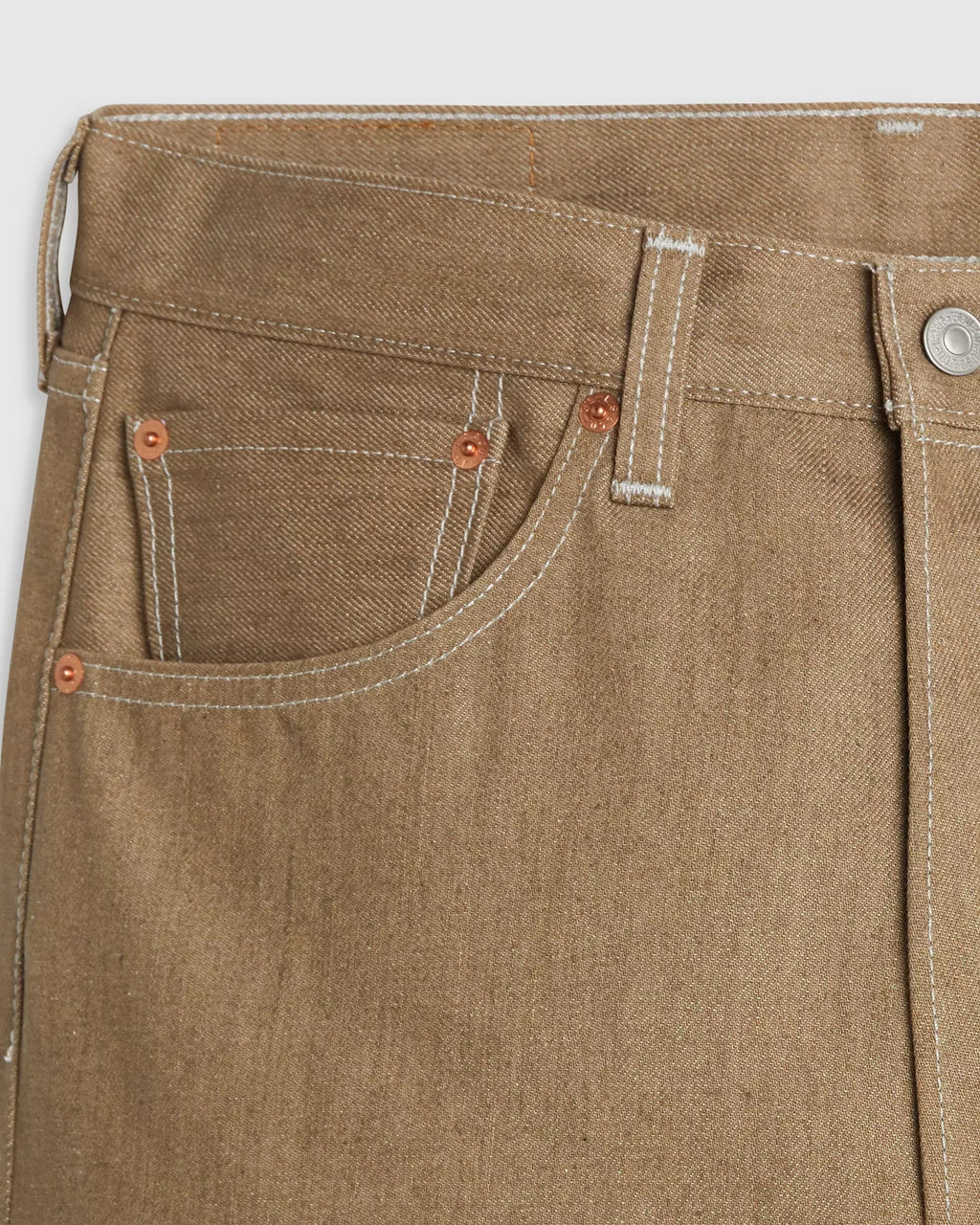 Levis 501® Original Shrink-to-Fit Men's Jeans Beige
