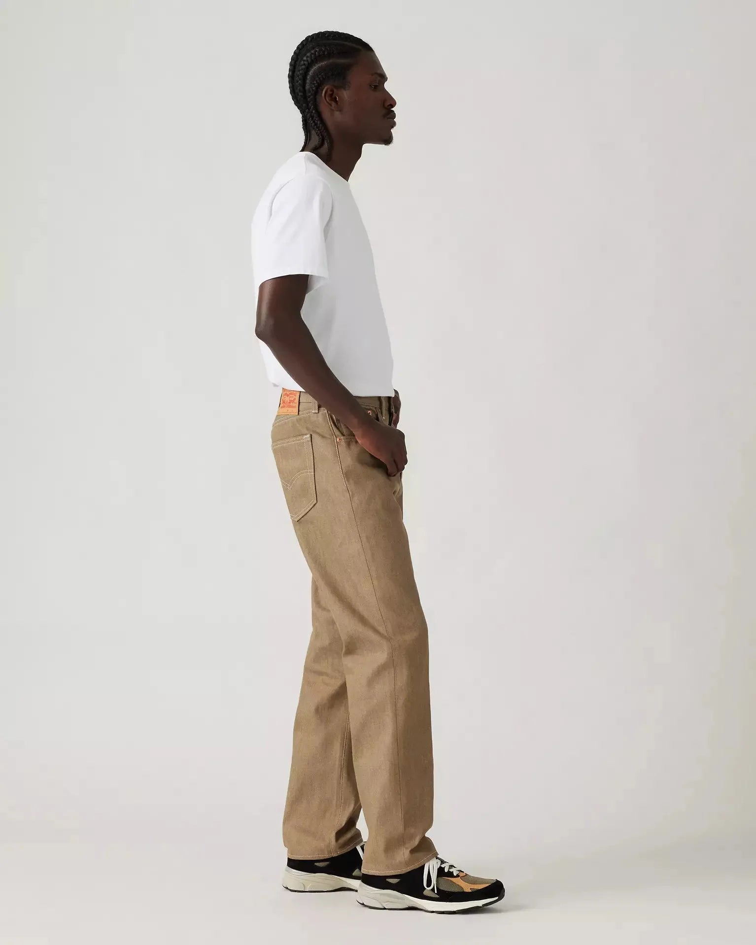 Levis 501® Original Shrink-to-Fit Men's Jeans Beige