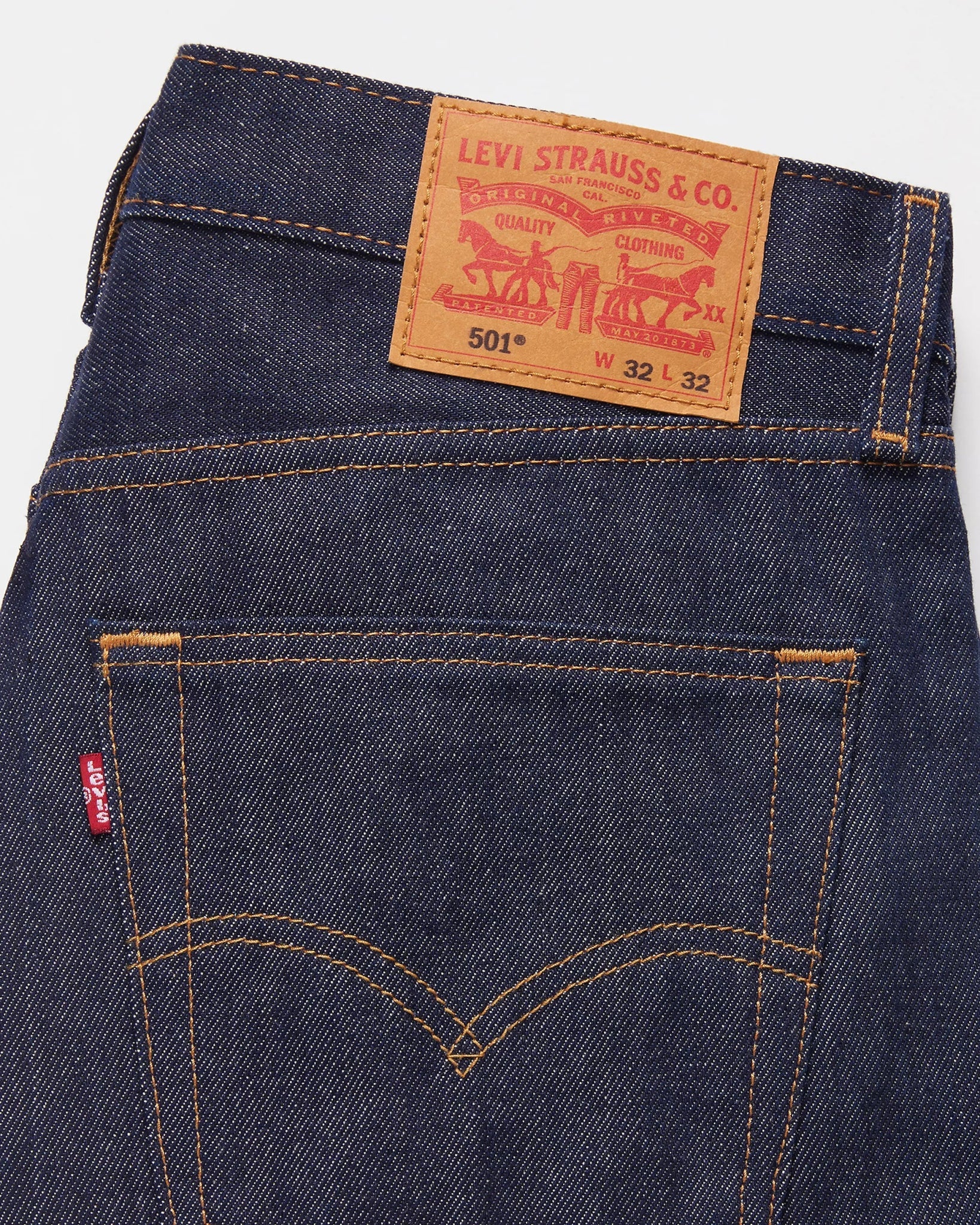 Levis 501® Original Shrink-to-Fit Men's Jeans Indigo Blue