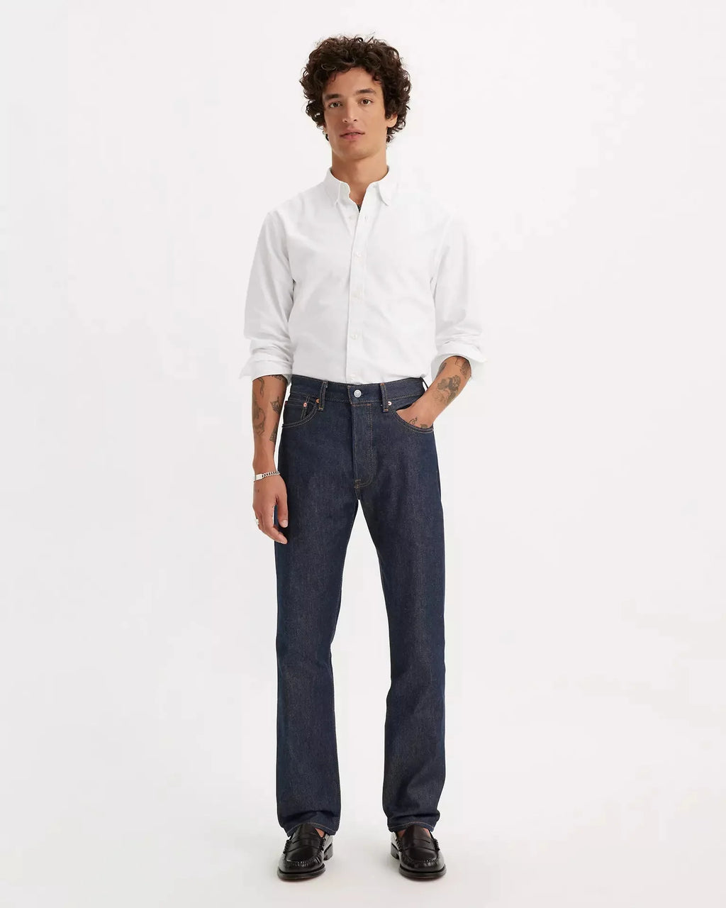 Levis 501® Original Shrink-to-Fit Men's Jeans Indigo Blue