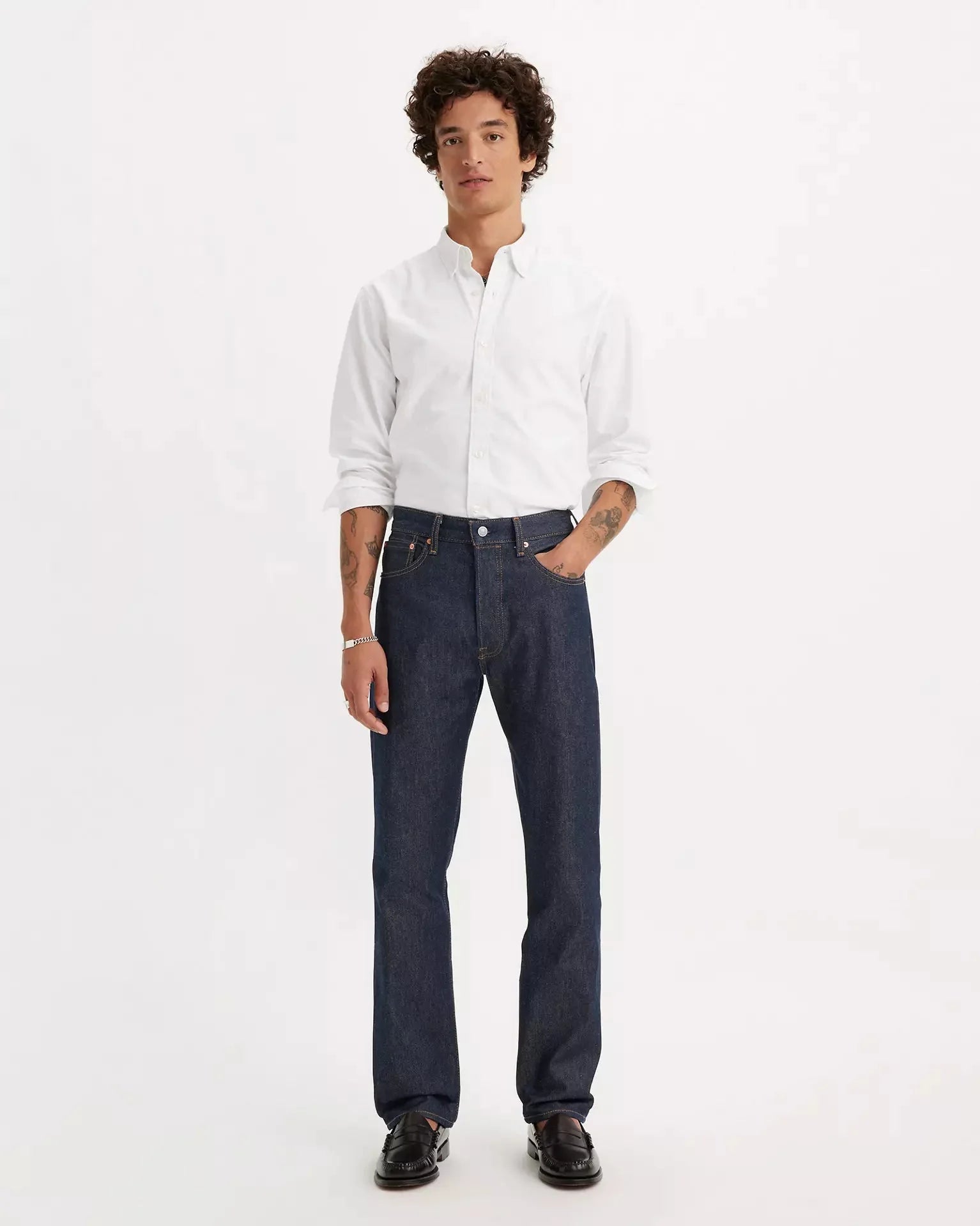 Levis 501® Original Shrink-to-Fit Men's Jeans Indigo Blue