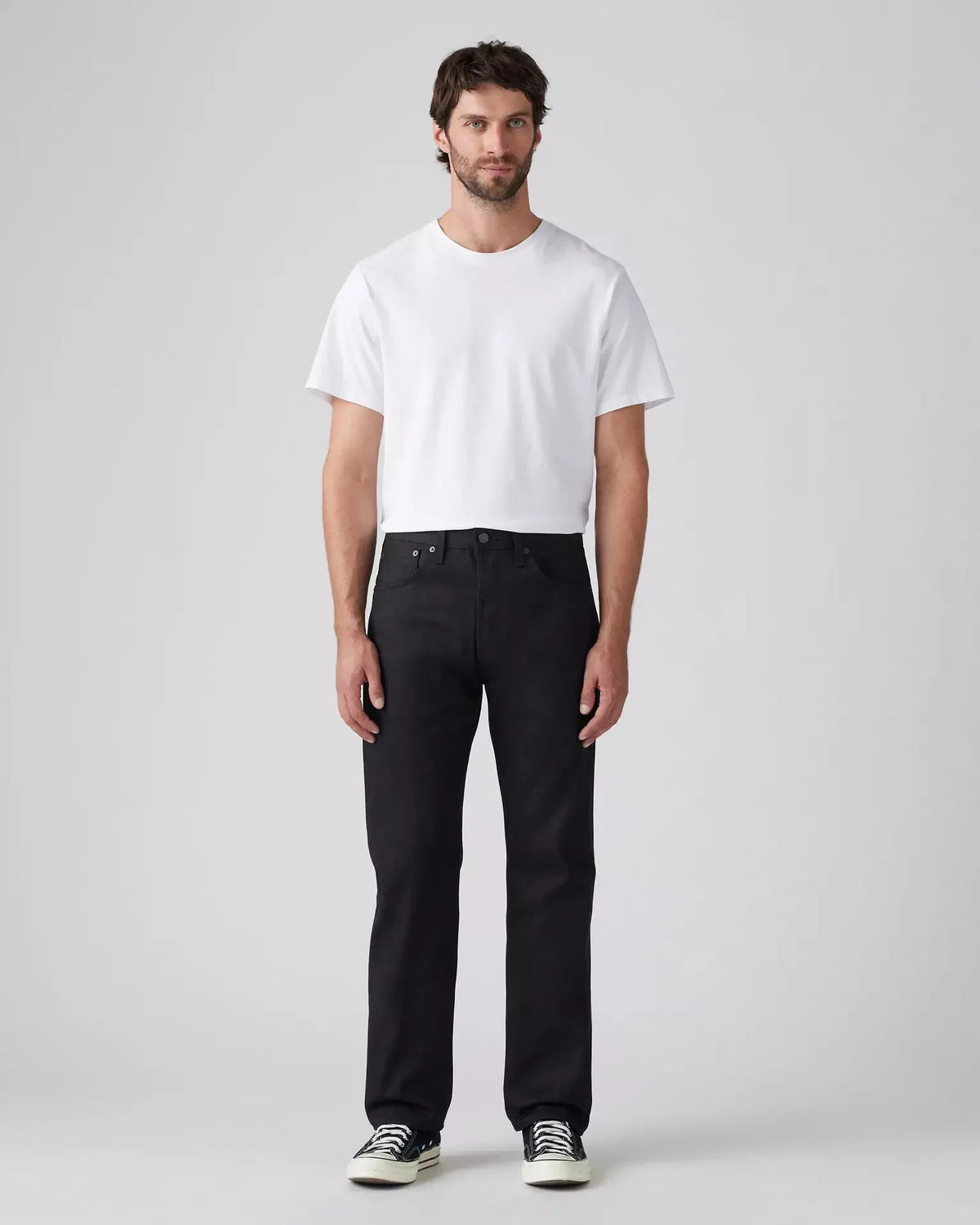 Levis 501® Original Shrink-to-Fit Men's Jeans Modern Black