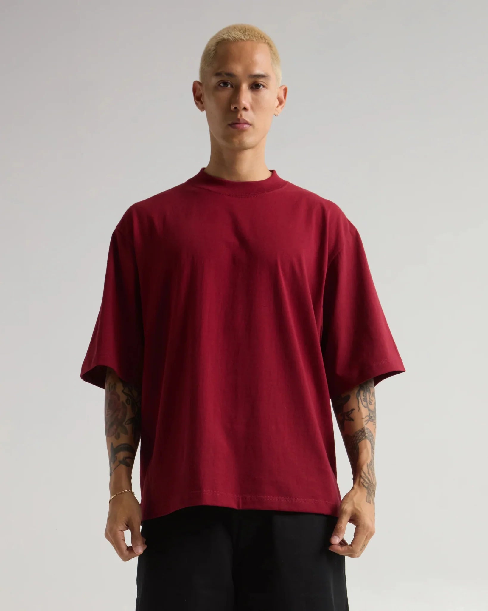 Shaka Max 7.5oz Oversized Heavyweight T Shirt
